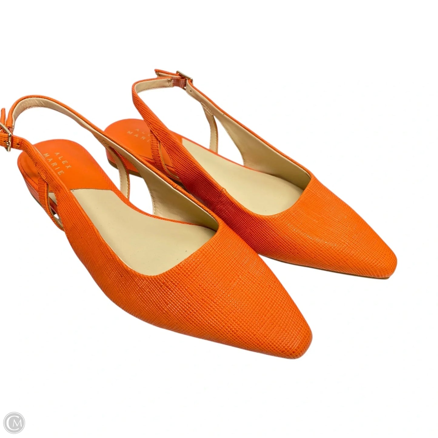 Shoes Flats By Alex Marie In Orange, Size: 9
