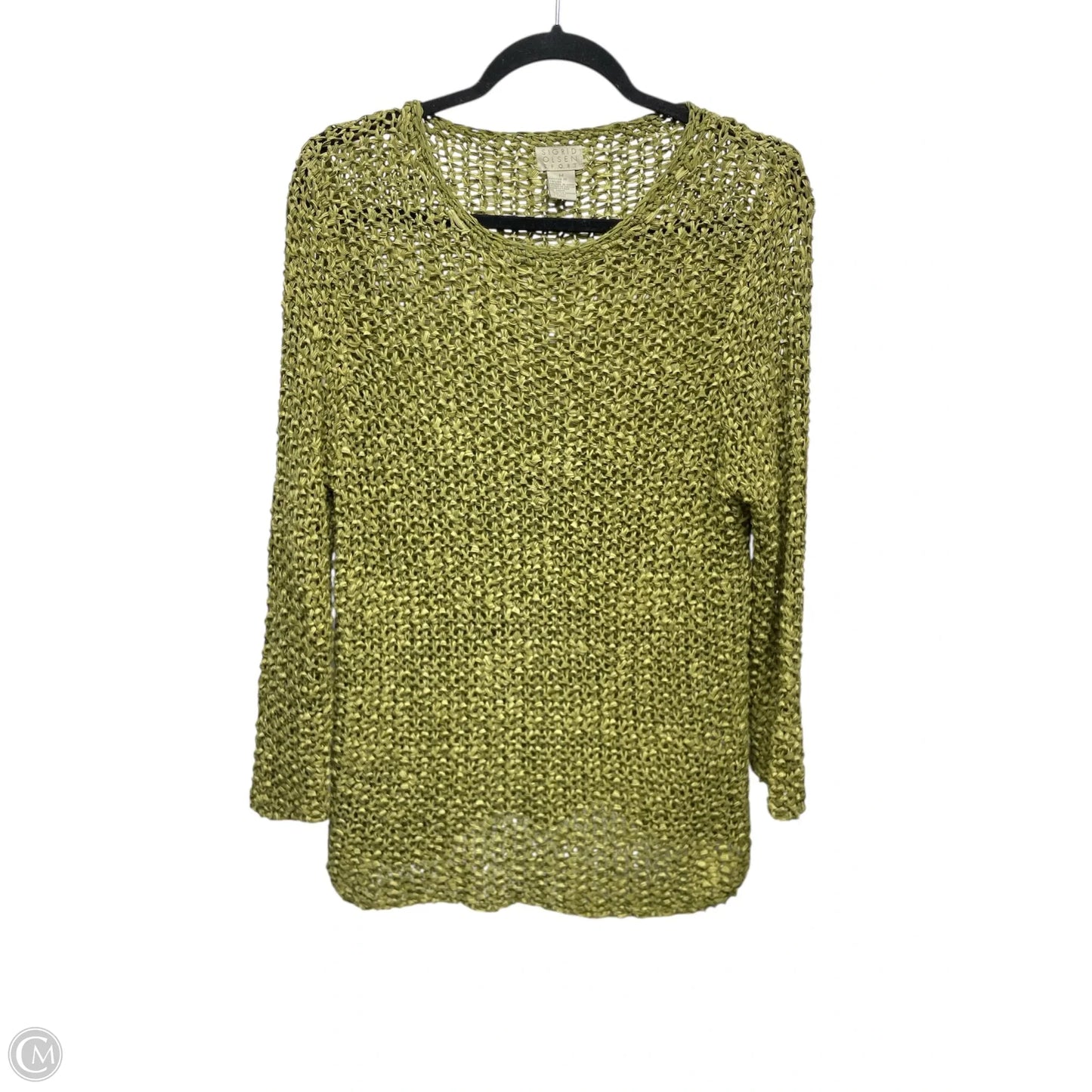 Sweater By Sigrid Olsen In Green, Size: M