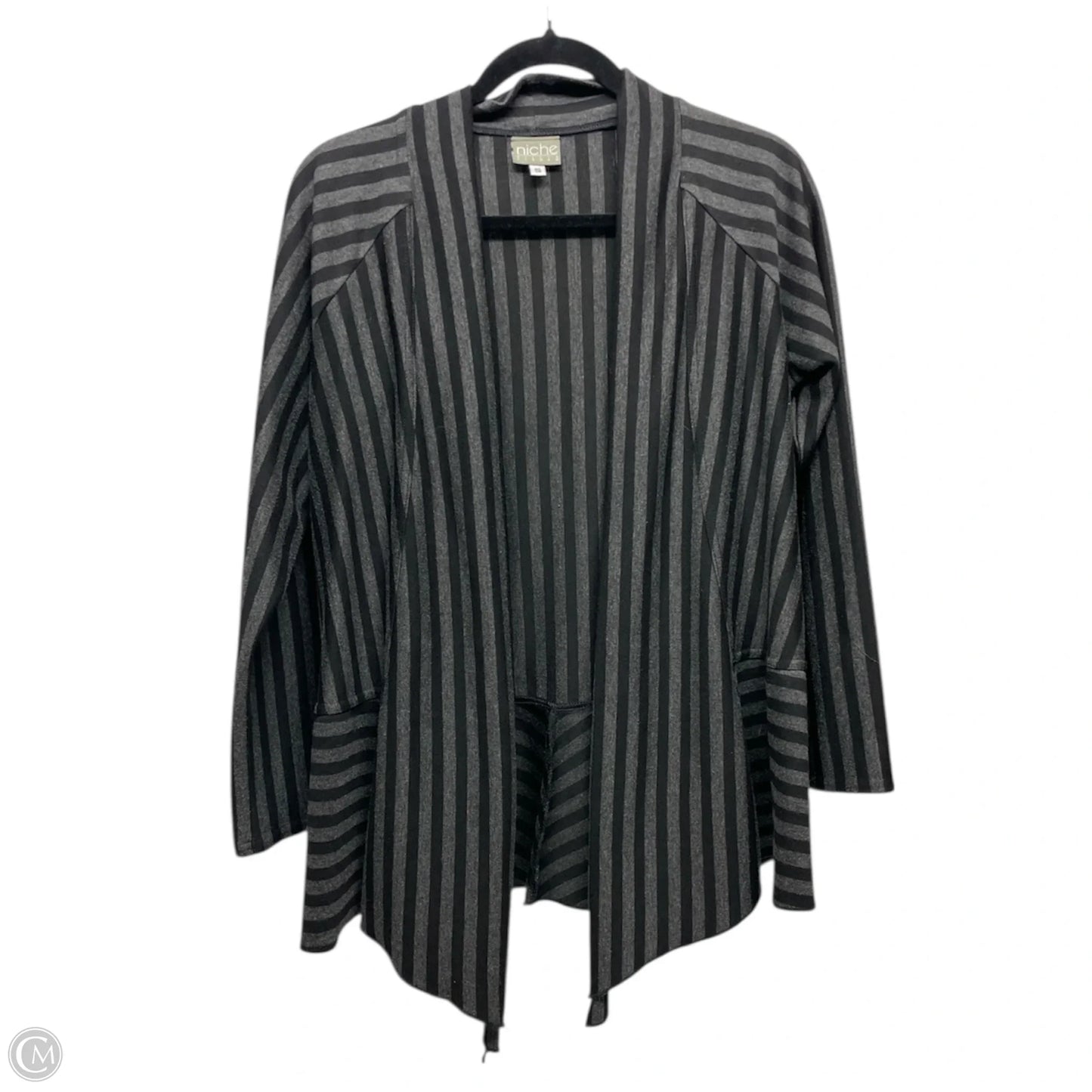 Cardigan By niche -  In Black & Grey, Size: S