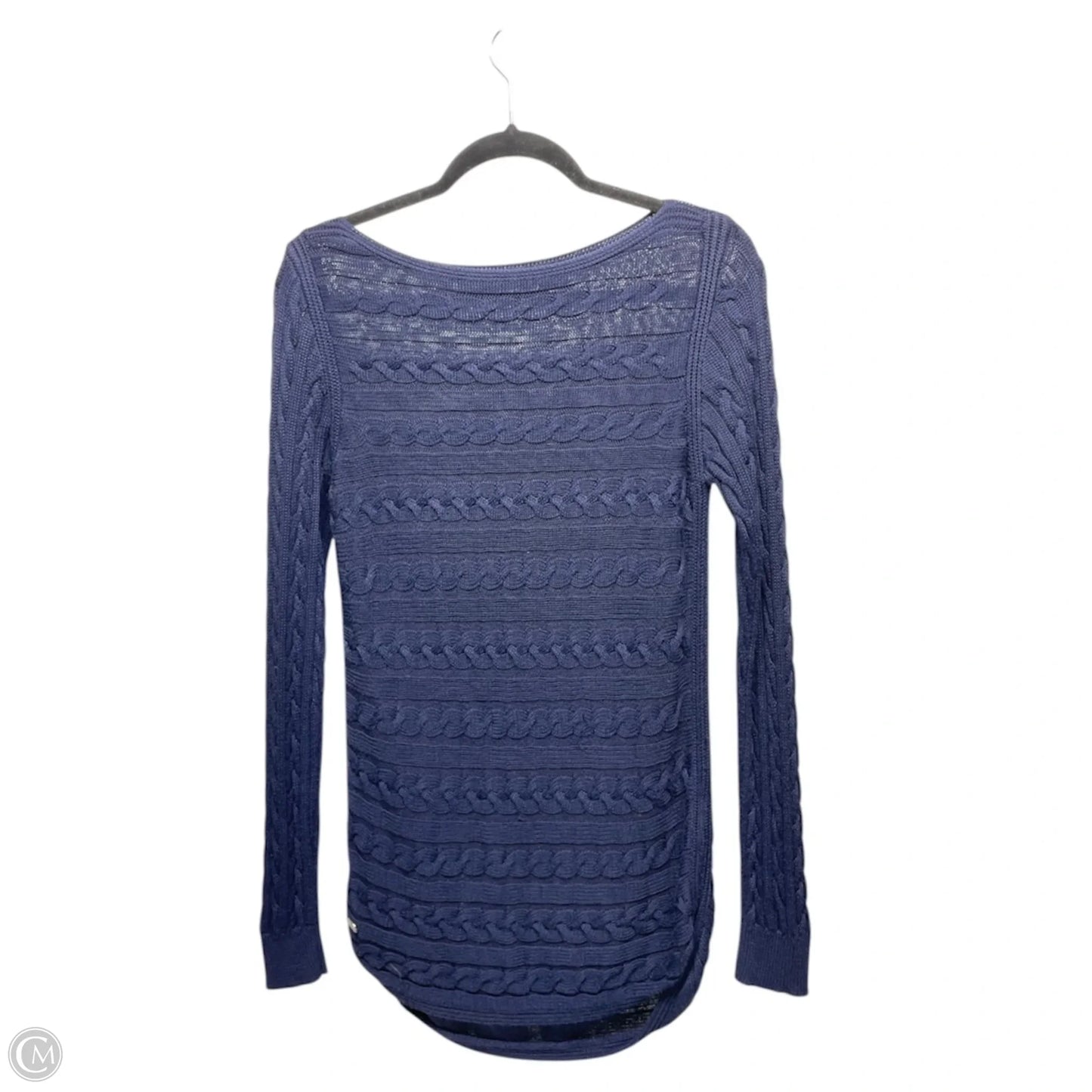 Sweater By Lauren By Ralph Lauren In Blue, Size: M