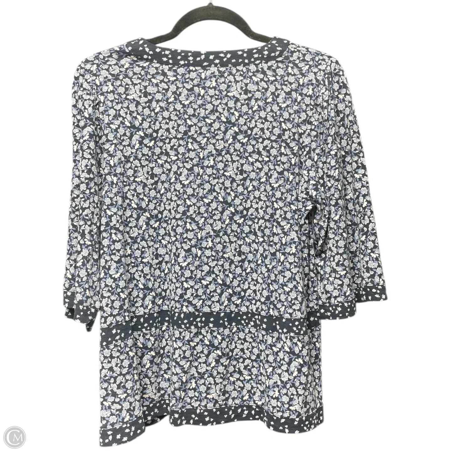 Top Long Sleeve By J. Jill In Blue, Size: Xsp