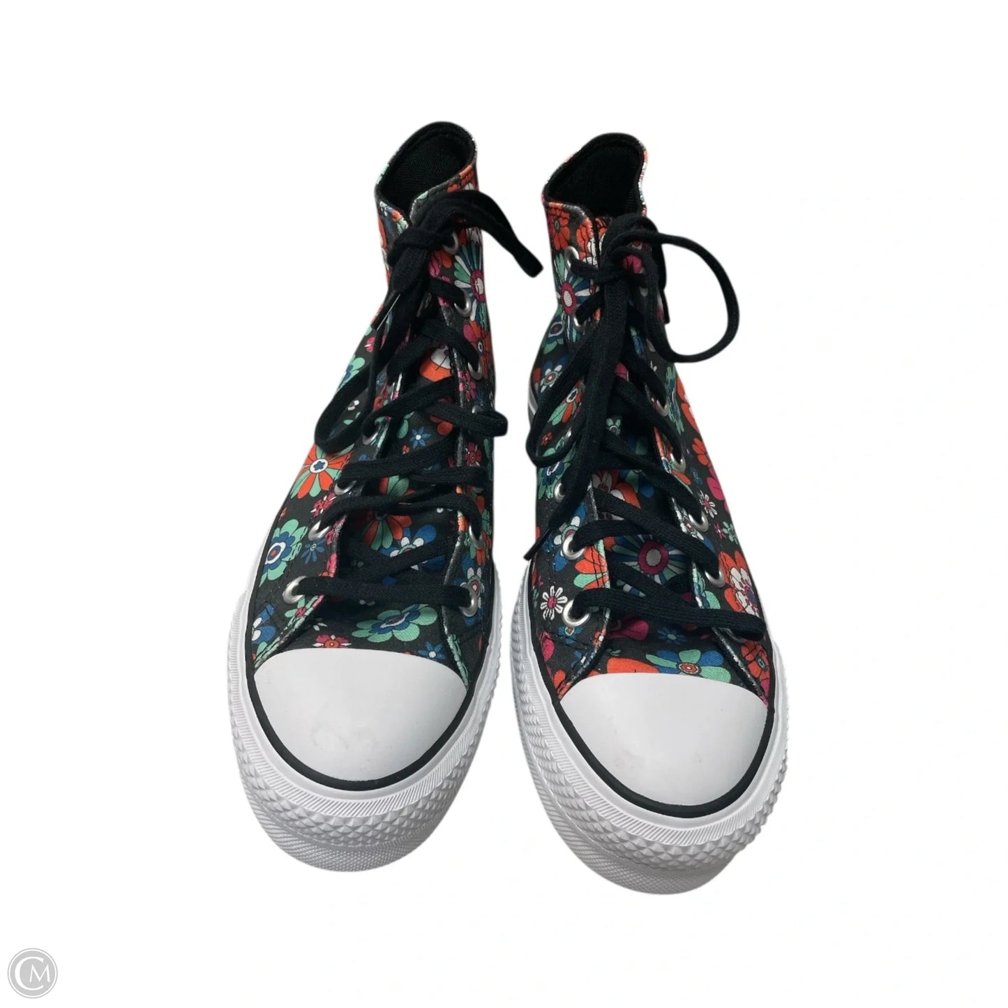 Shoes Sneakers By Converse In Floral Print, Size: 9