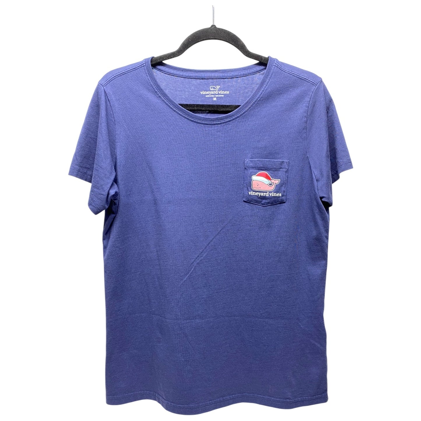 Top Short Sleeve By Vineyard Vines In Blue, Size: M