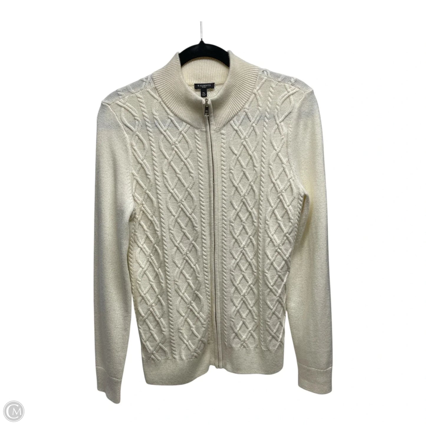 Jacket Other By Talbots In Cream, Size: Mp