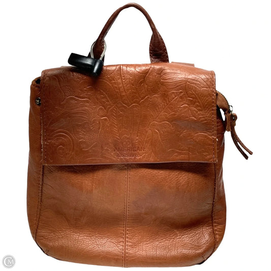 Backpack Leather By AMERICAN LEATHER CO, Size: Small