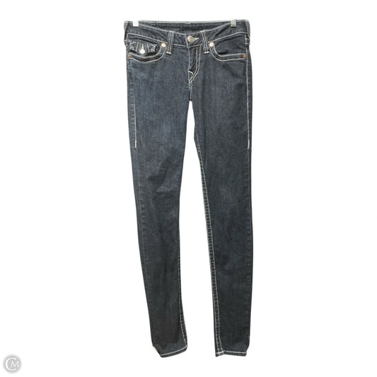 Jeans Skinny By True Religion In Blue, Size: 6