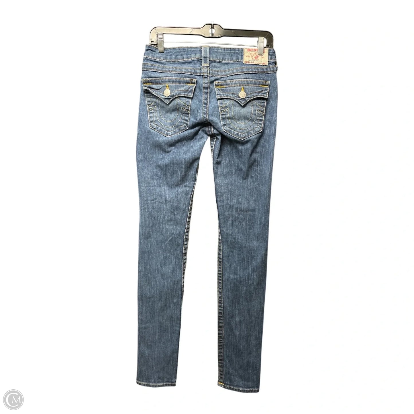Jeans Skinny By True Religion In Blue, Size: 6