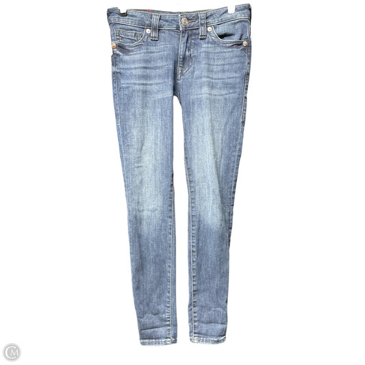Jeans Skinny By True Religion In Blue, Size: 4