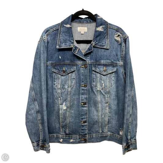 Jacket Denim By True Craft In Blue, Size: L