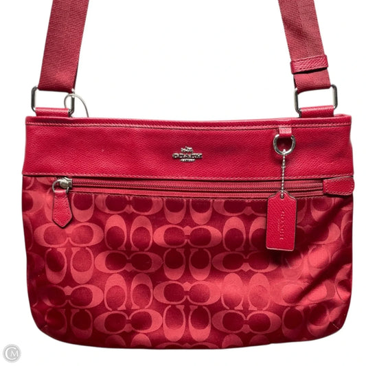 Crossbody Designer By Coach, Size: Small