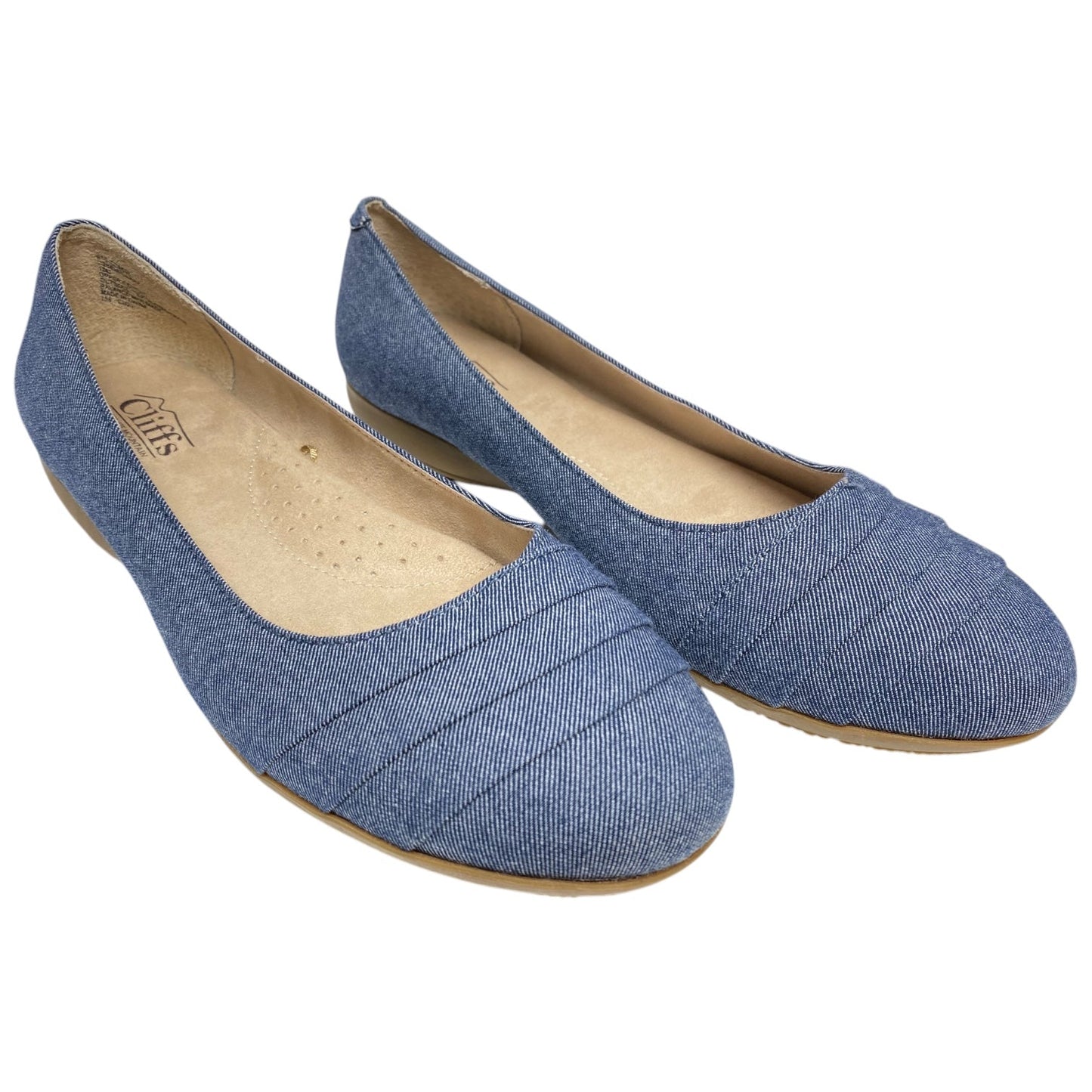 Shoes Flats By White Mountain In Blue, Size: 10