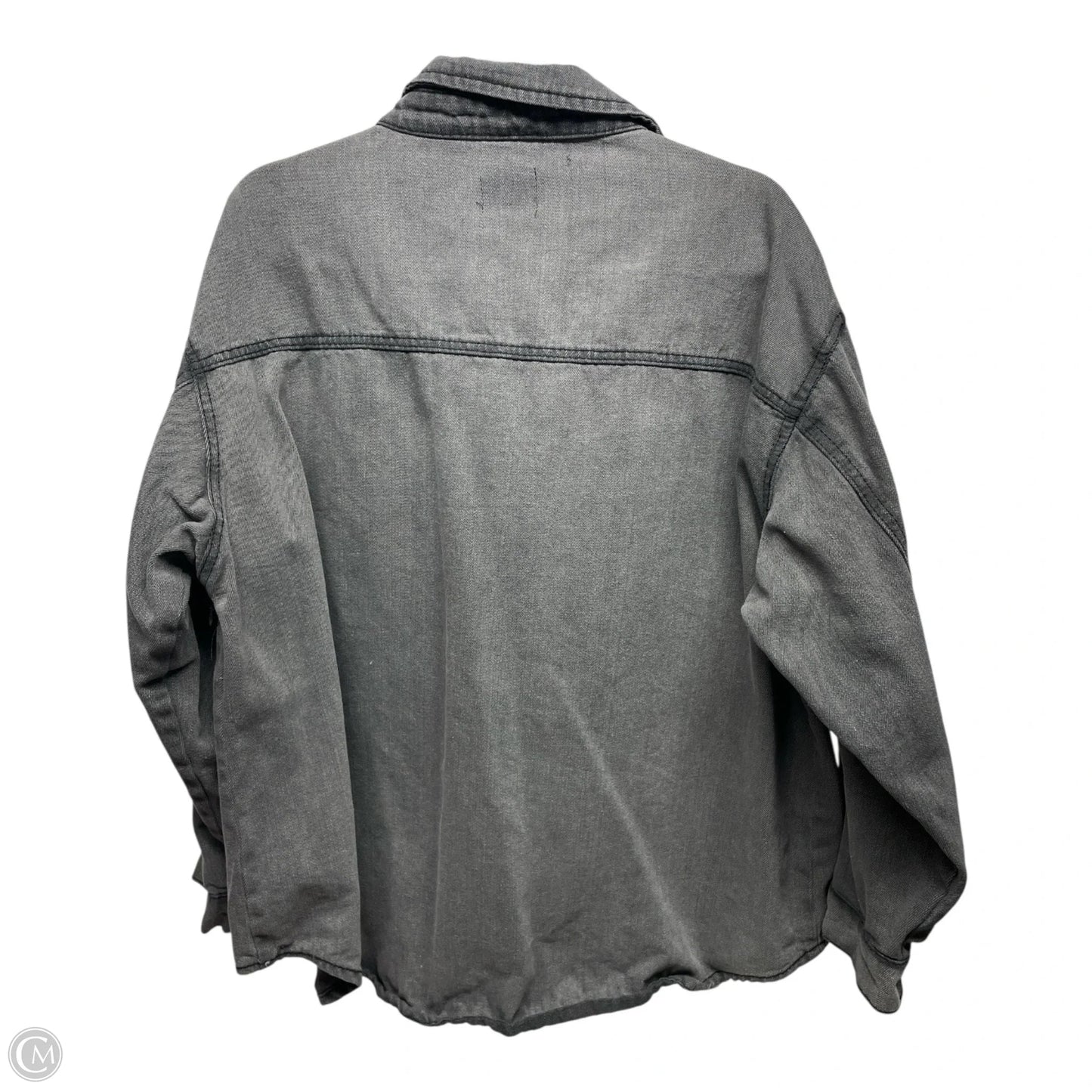 Jacket Denim By MISS POSH  In Black, Size: L