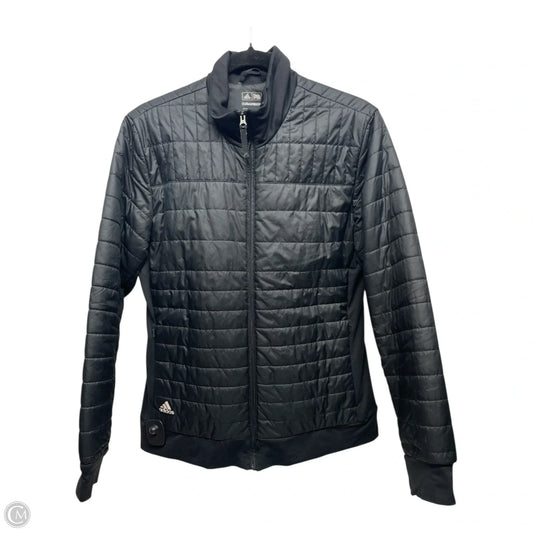 Jacket Puffer & Quilted By Adidas In Black, Size: M