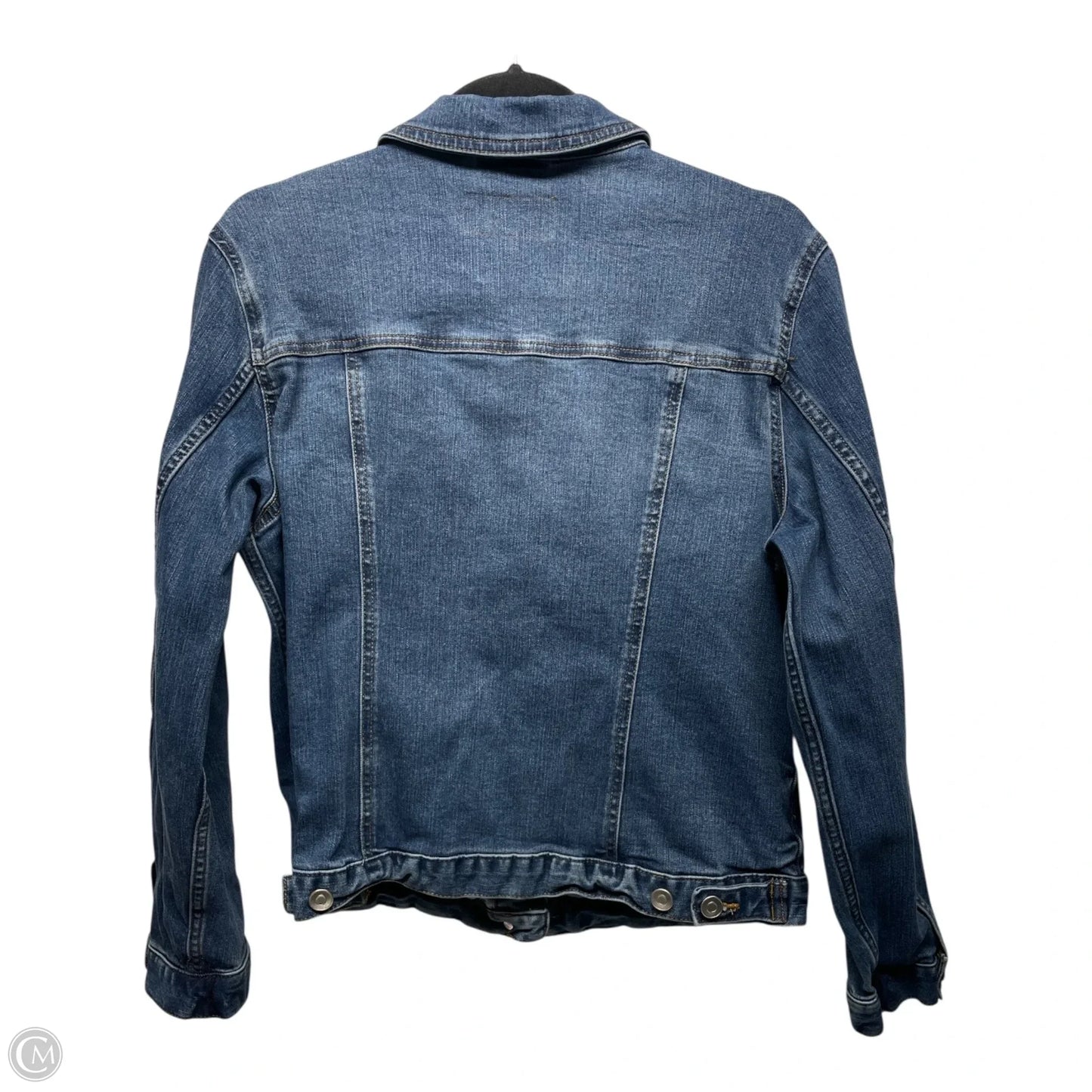 Jacket Denim By Time And Tru In Blue, Size: L