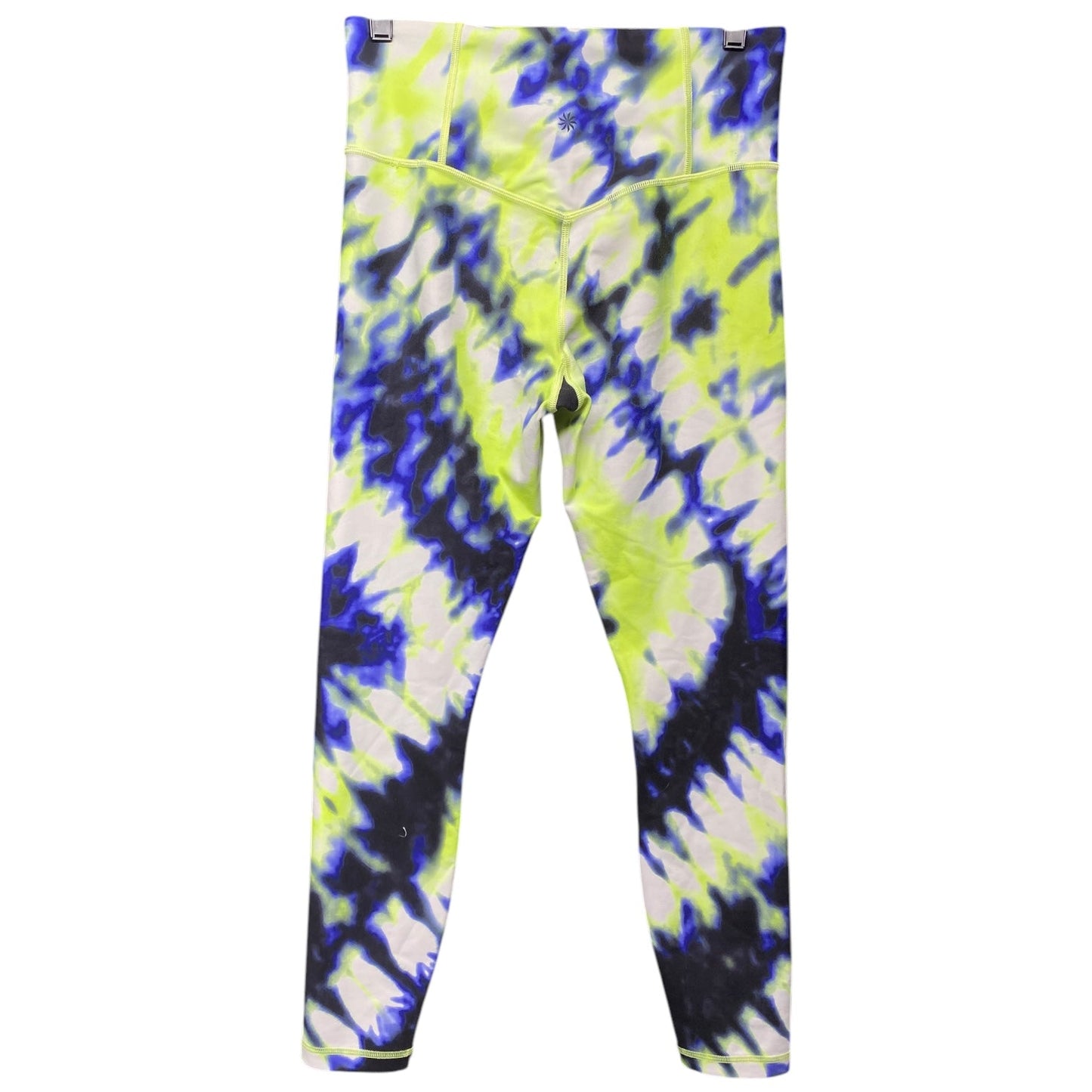 Athletic Leggings By Athleta In Blue & Green, Size: M