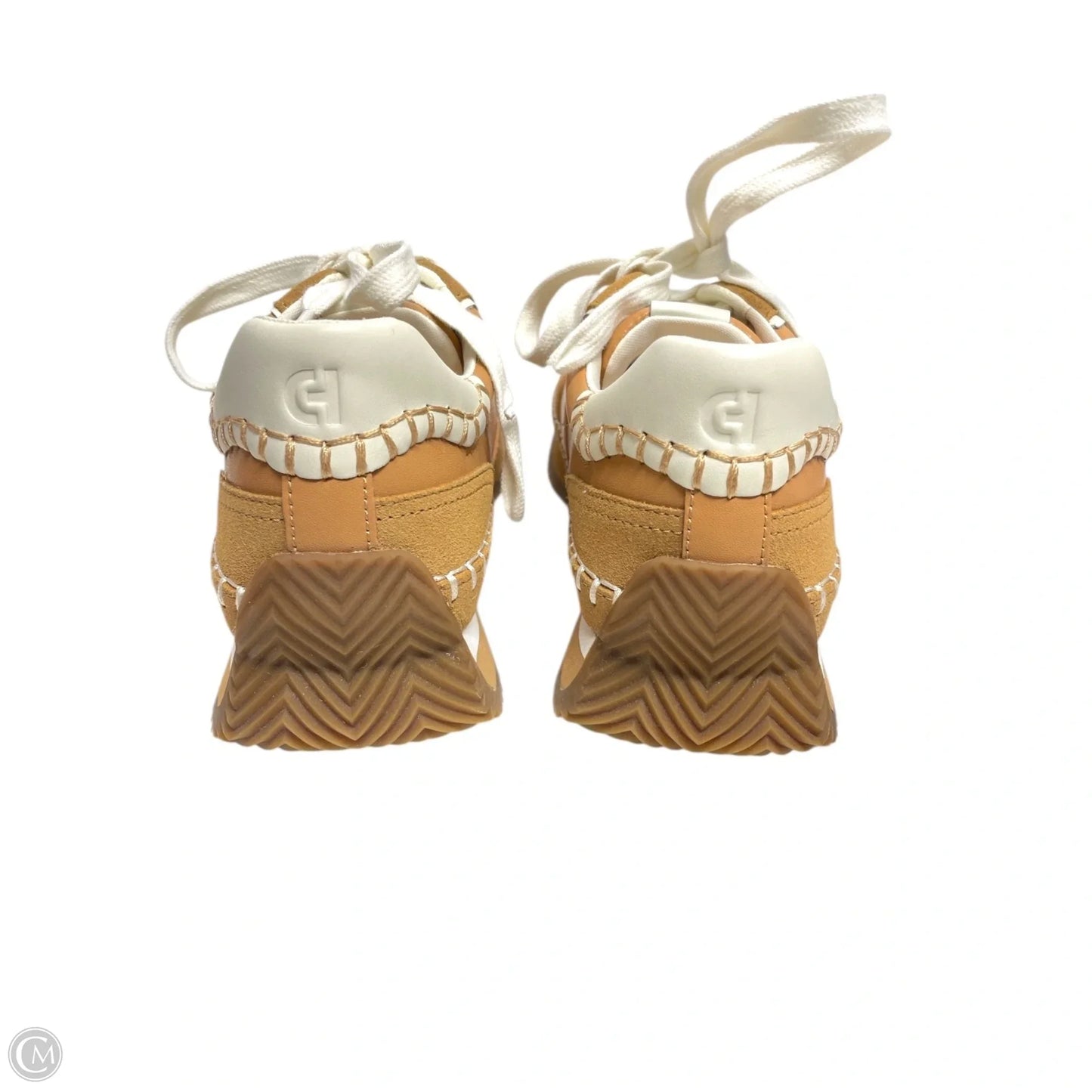 Shoes Sneakers By Cole-haan In Tan & White, Size: 7