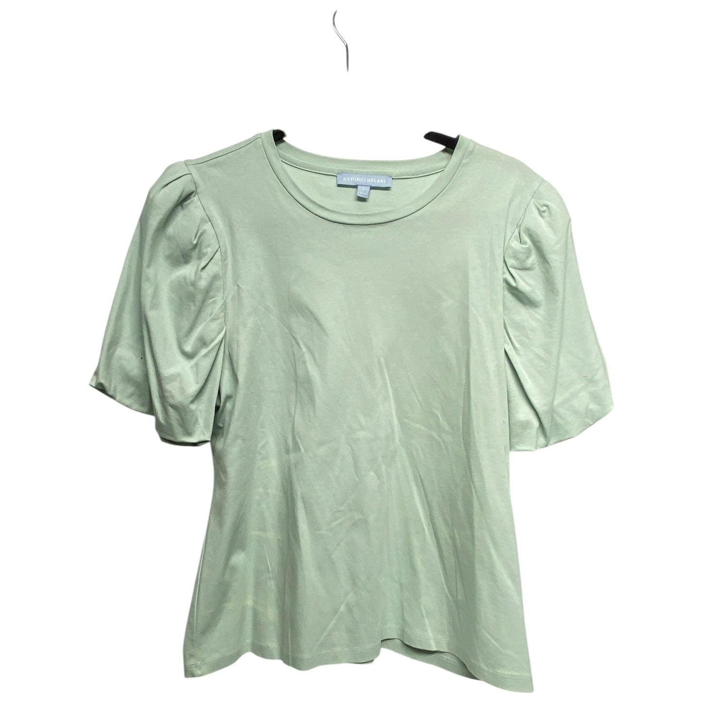 Top Short Sleeve By Antonio Melani In Green, Size: L