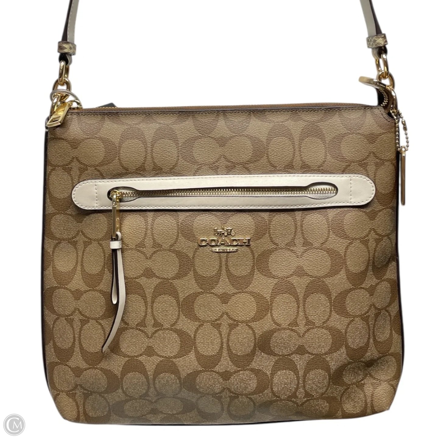 Crossbody Designer By Coach, Size: Medium