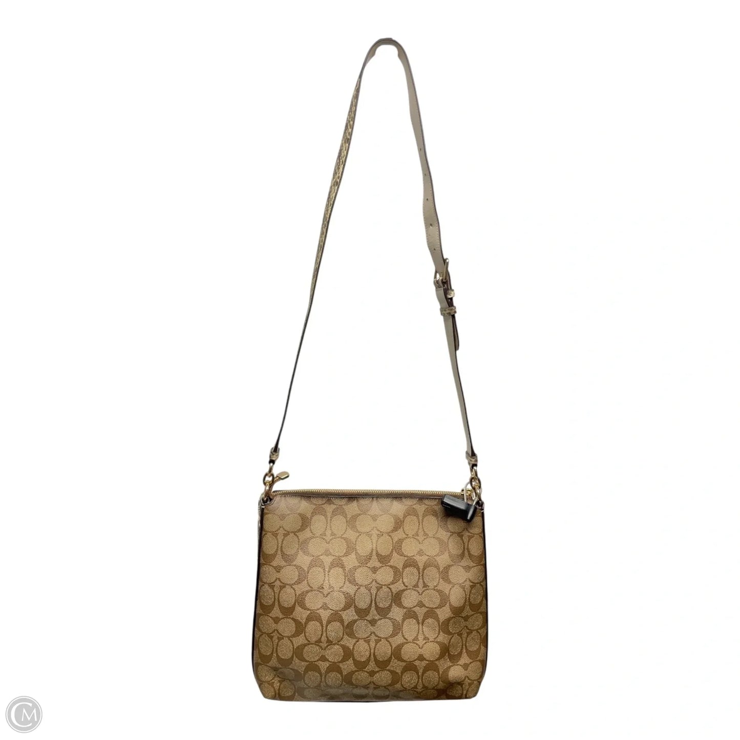 Crossbody Designer By Coach, Size: Medium
