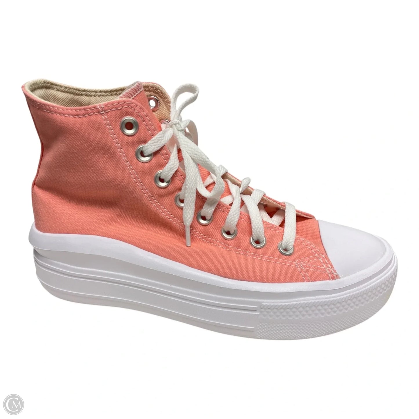 Shoes Sneakers By Converse In Peach, Size: 9
