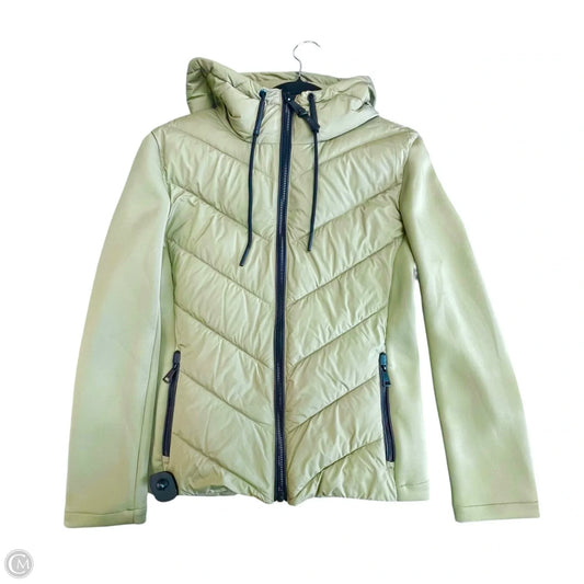 Jacket Puffer & Quilted By Dkny In Green, Size: Xl