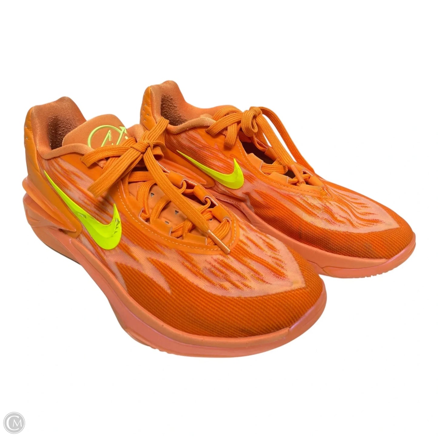 Shoes Athletic By Nike In Orange, Size: 10