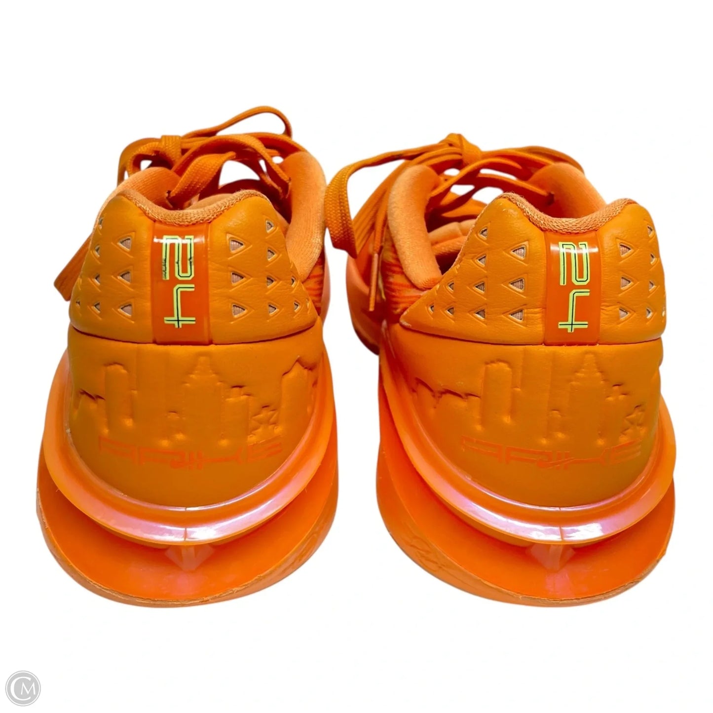Shoes Athletic By Nike In Orange, Size: 10