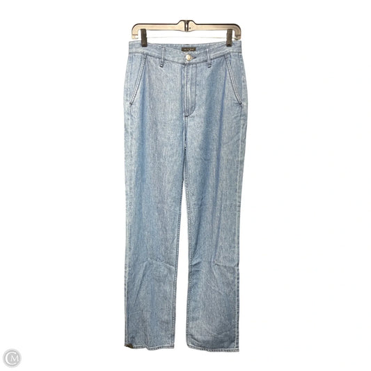 Jeans Straight By Rag And Bone In Blue, Size: 2