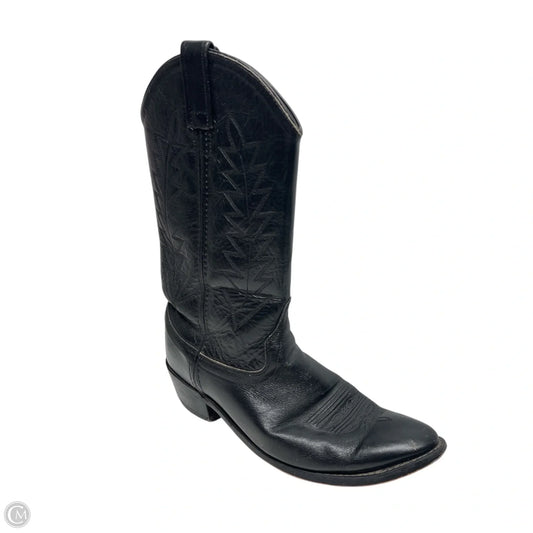 Boots Western By Clothes Mentor In Black, Size: 8