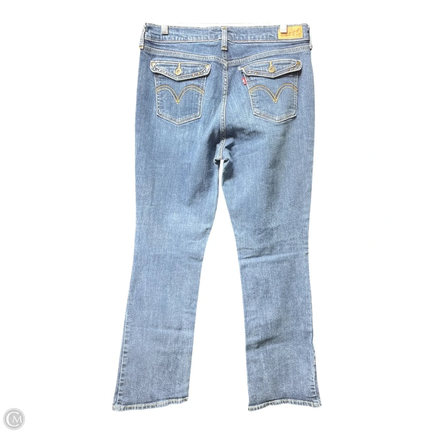 Jeans Boot Cut By Levis In Blue, Size: 4