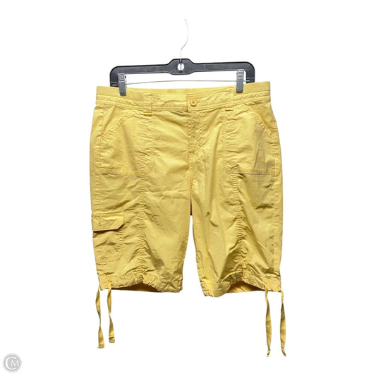 Shorts By St Johns Bay In Yellow, Size: 10