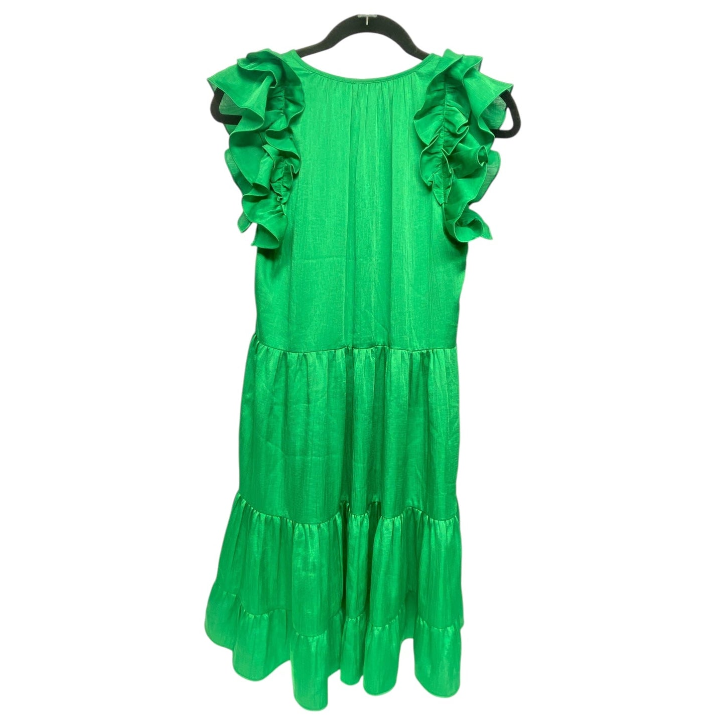 Dress Casual Midi By Current Air In Green, Size: Xs