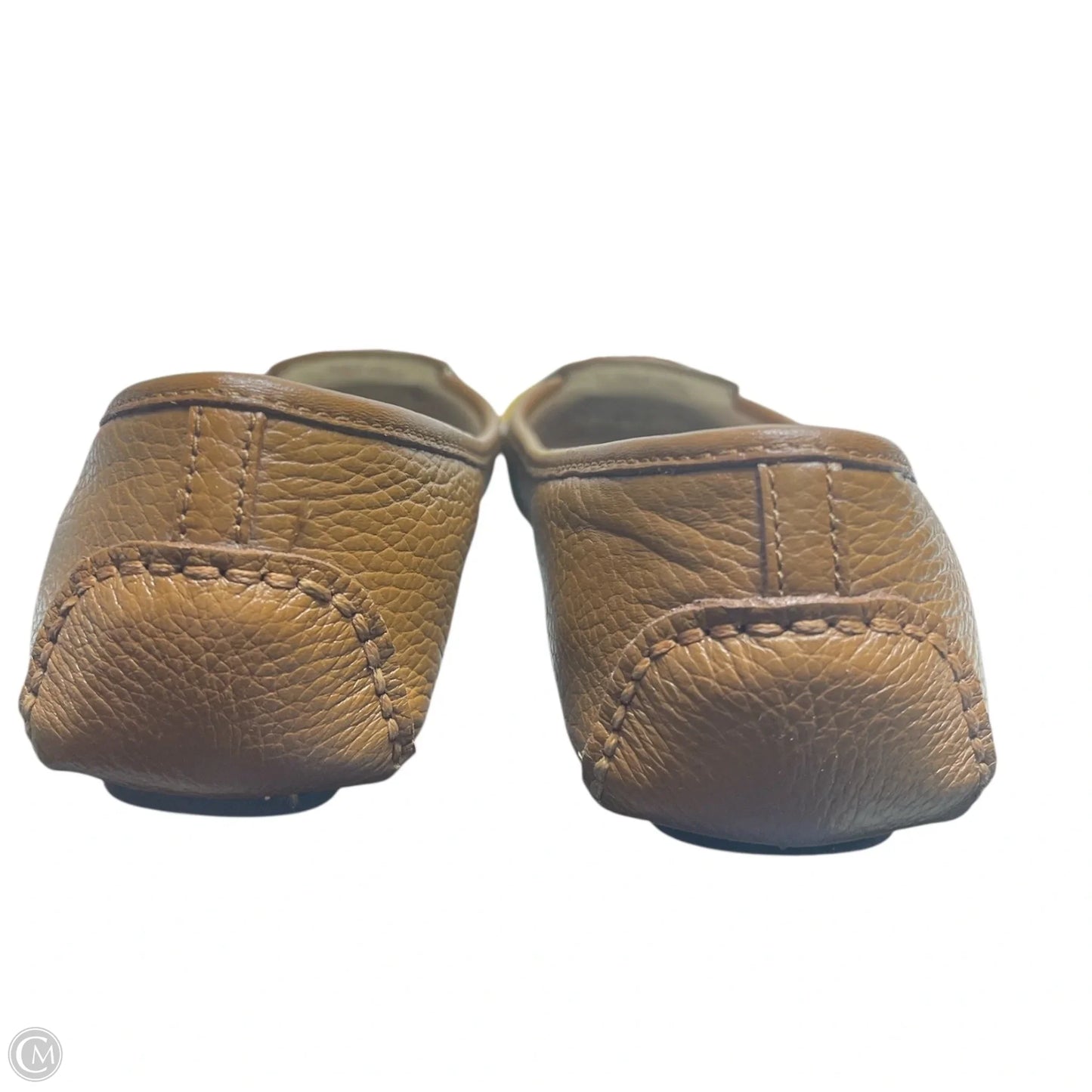 Shoes Flats By Michael By Michael Kors In Brown & Gold, Size: 7.5