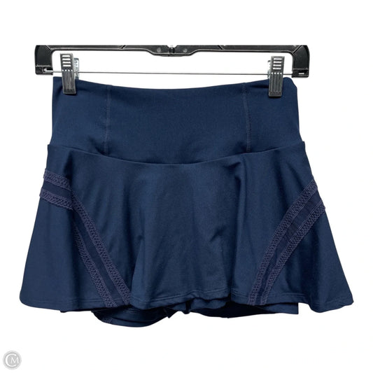 Athletic Skort By Free People In Blue, Size: Sp