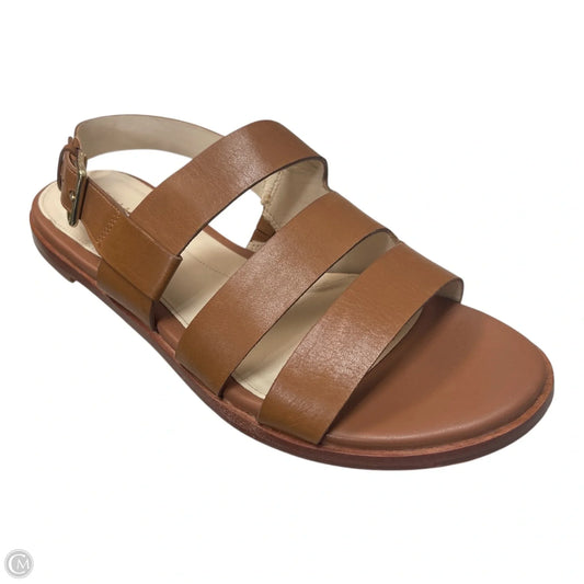 Sandals Flats By Cole-haan In Tan, Size: 7.5