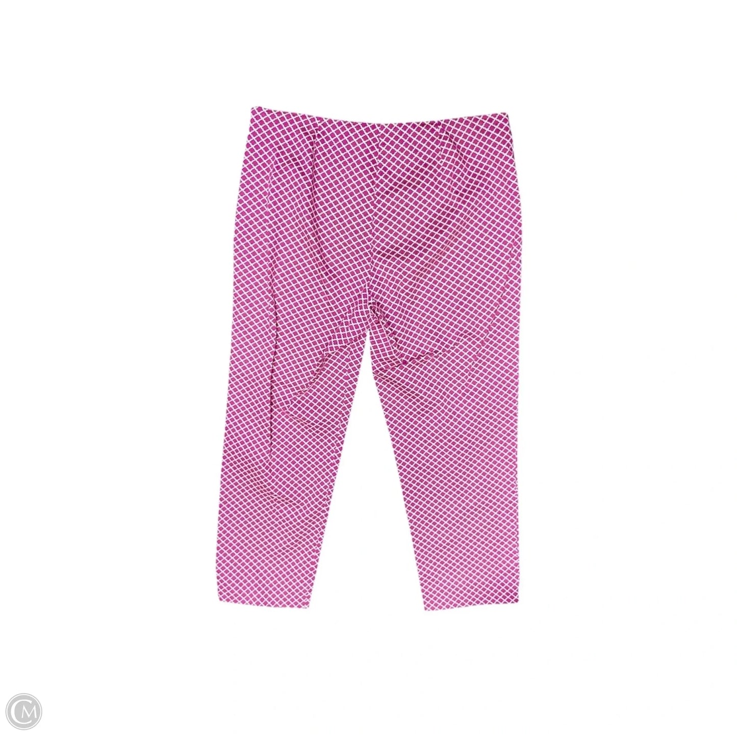 Pants Other By Talbots In Pink & White, Size: 12