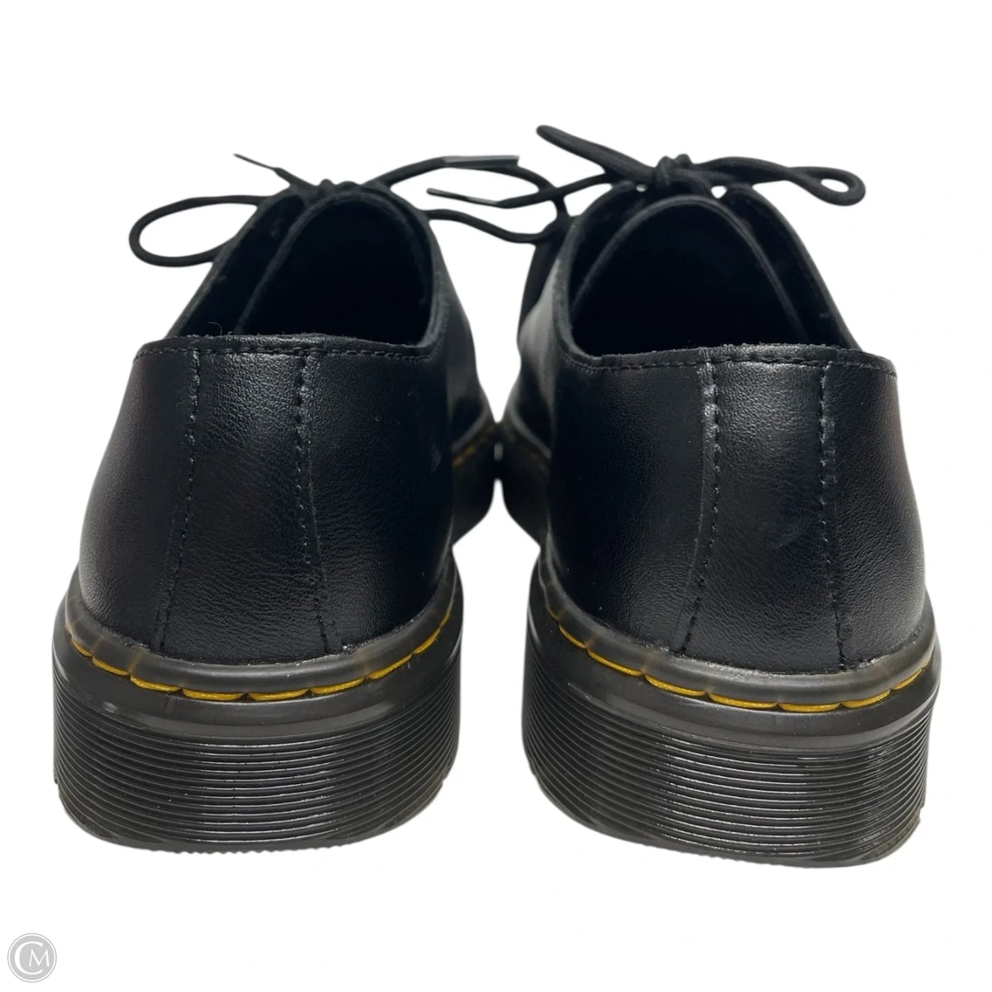 Shoes Flats By Dr Martens In Black, Size: 6