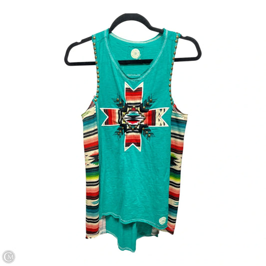 Top Sleeveless By Double D Ranch In Multi-colored, Size: Xs
