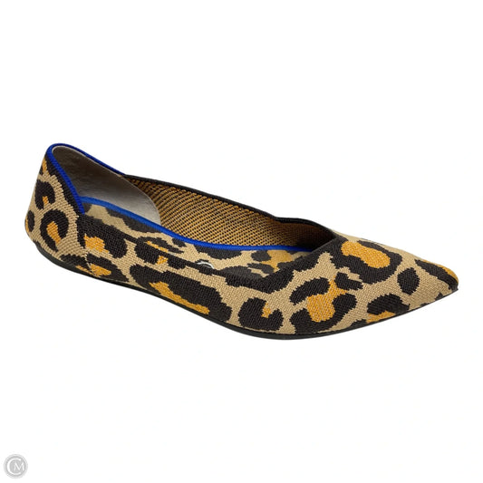 Shoes Flats By Rothys In Animal Print, Size: 10.5