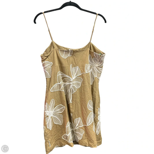 Dress Casual Short By Banana Republic In Brown & White, Size: 12