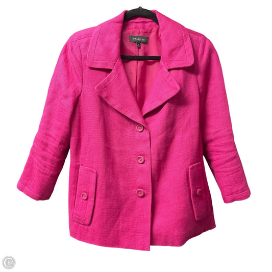 Blazer By Talbots In Pink, Size: 8