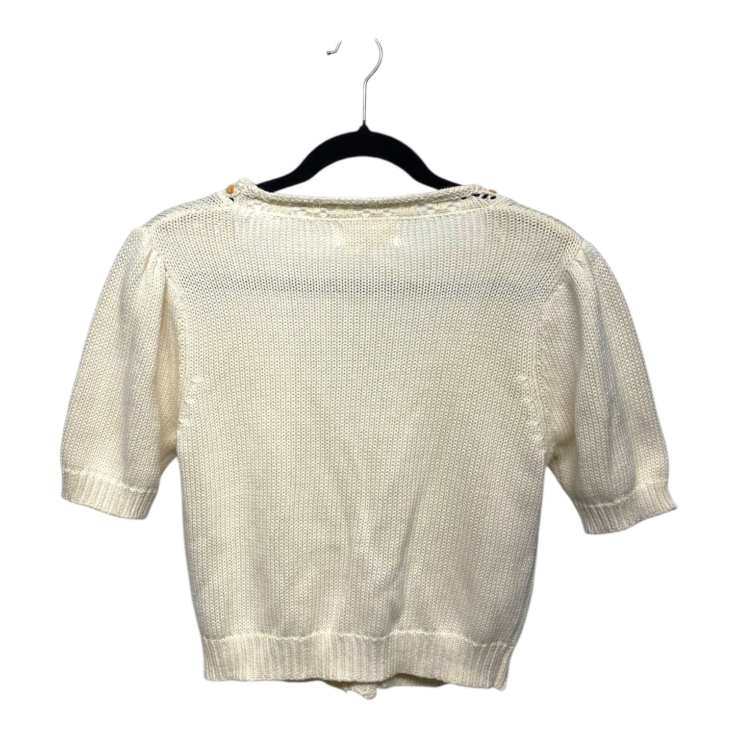 Sweater Cardigan By Heartloom In Cream, Size: M