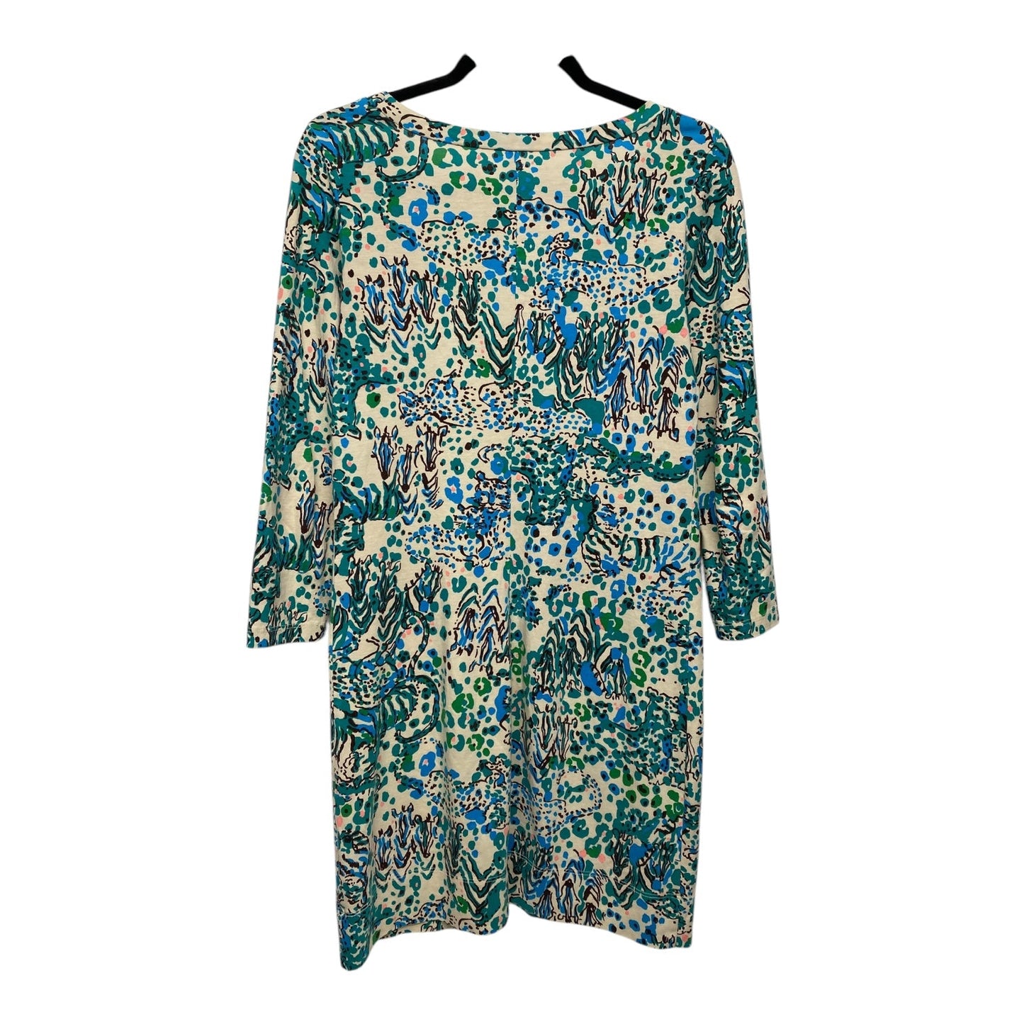 Dress Designer By Lilly Pulitzer In Blue & Green, Size: S