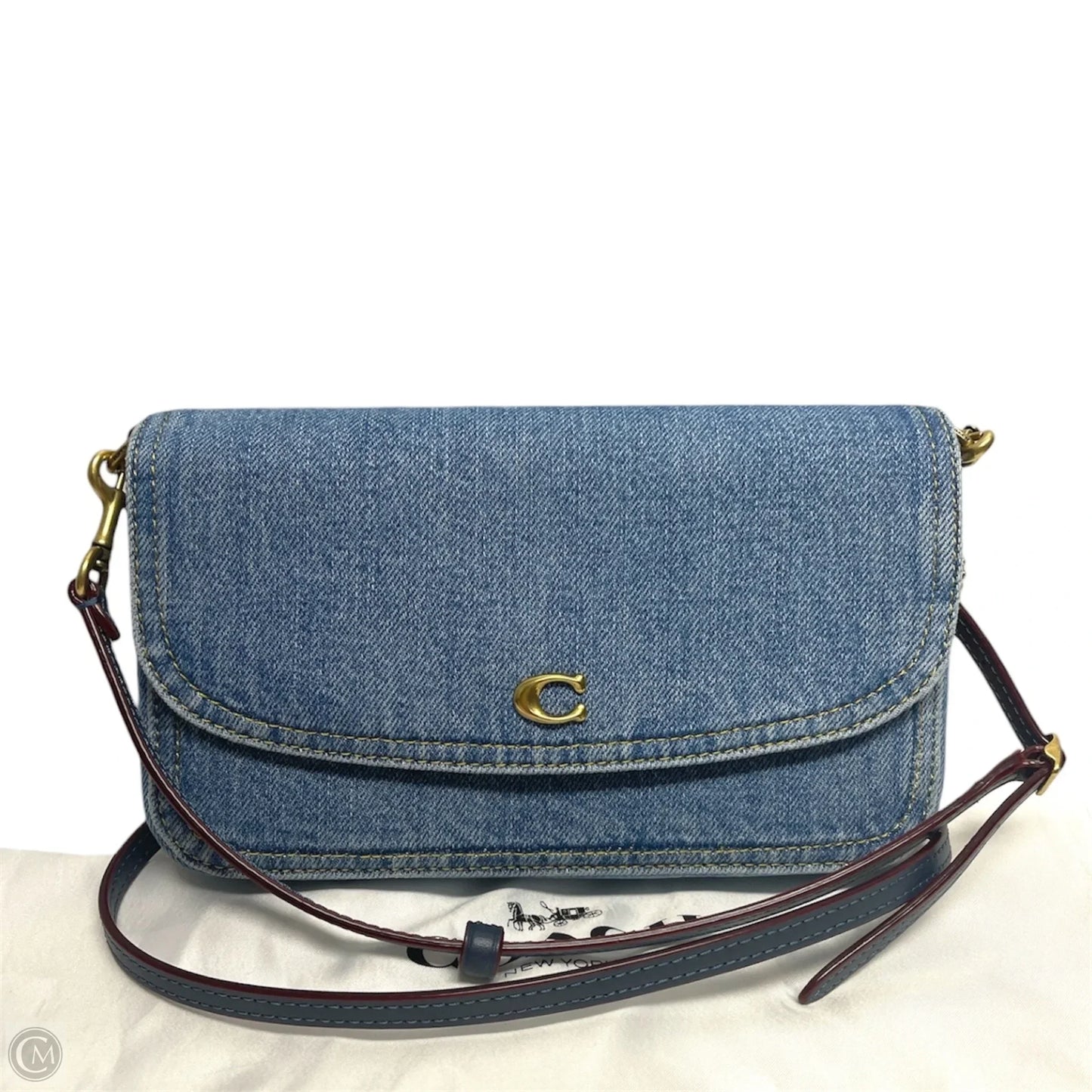 Crossbody Designer By Coach, Size: Small