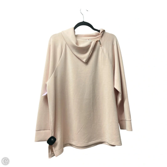 Jacket Other By Chicos In Pink, Size: Xl