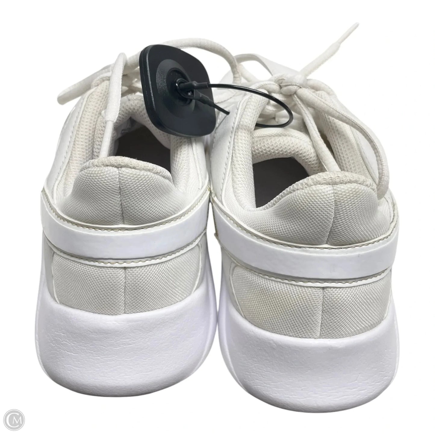 Shoes Sneakers By Nike In Gold & White, Size: 8.5