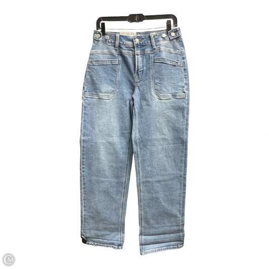 Jeans Wide Leg By Vervet In Blue, Size: 4
