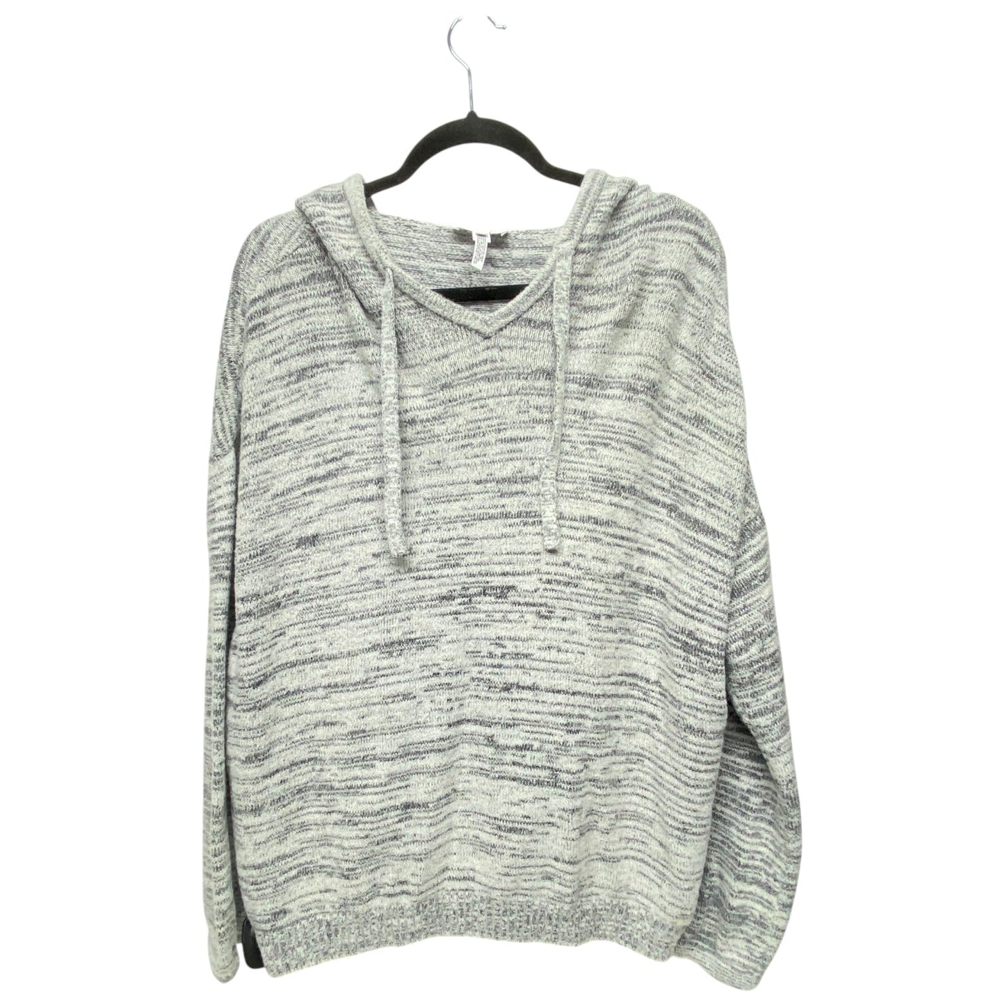 Sweatshirt Hoodie By Soma In Grey, Size: Xl