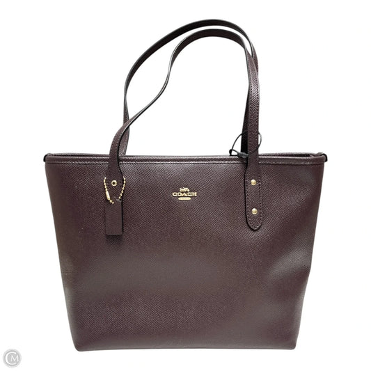 Tote Designer By Coach, Size: Small
