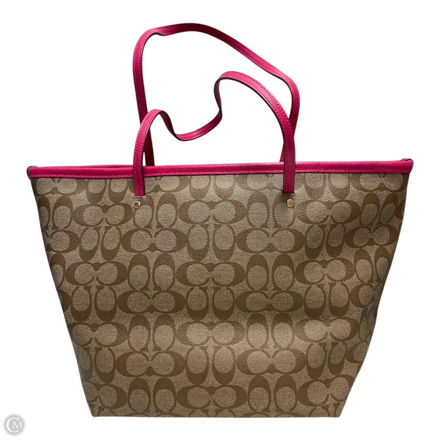 Tote Designer By Coach, Size: Large